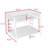 Full XL Over Queen Metal Bunk Bed With Dual Ladders And Guardrails
