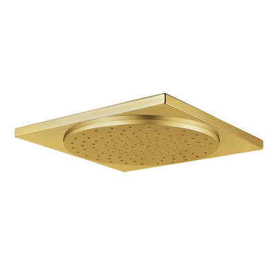 Kingston Brass Claremont 12-Inch Square Raindrop ABS Shower Head