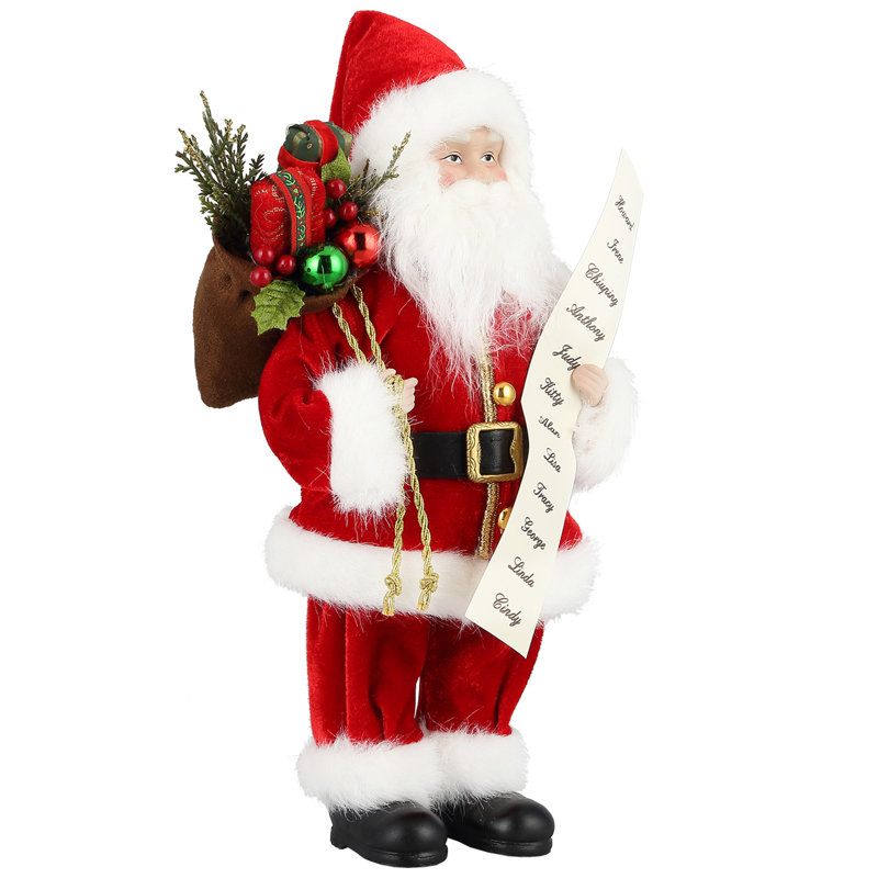 Figurine de père Noël 12 "Senta