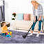 Tapis 9 x 12 po à poils courts, lavable à la machine, teint pour le salon, la chambre à coucher, la cuisine, la chambre anthracite, antidérapant et pour animaux de compagnie