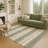 Machine Washable Indoor/Outdoor Chantille ACN2465 Stripes Rug-1249815848-1249815857
