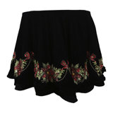 Poinsettia Table Cloth - 90 Inches Diameter
