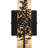 Rustic Lodge Flush Mounted Sconce