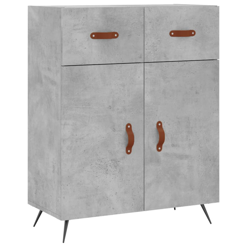 Miky 69.5cm Sideboard, Concrete Grey