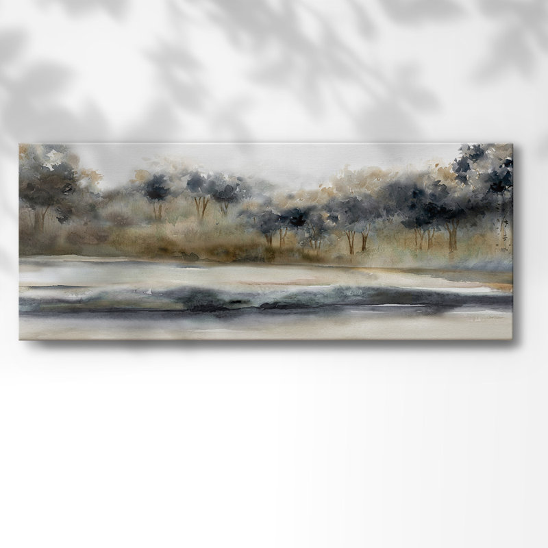 " Silent River ", 24" H x 60" W x 1.5" D