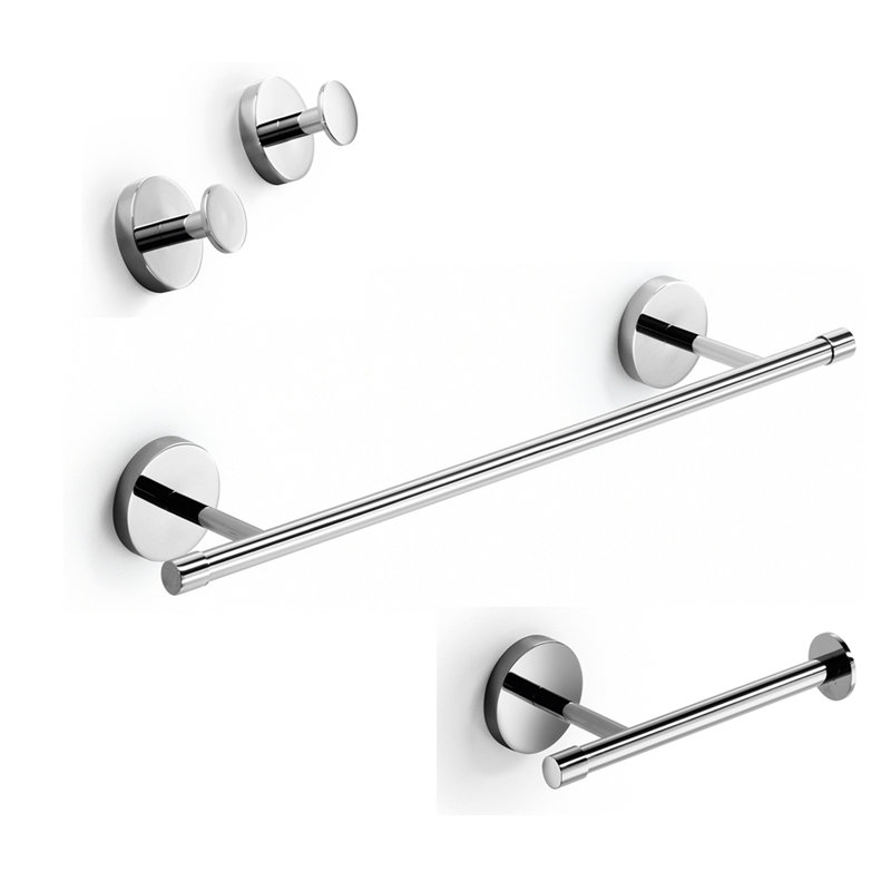 Duemila 4 - Piece Bathroom Hardware Set
