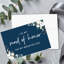 Carte de mariage floral