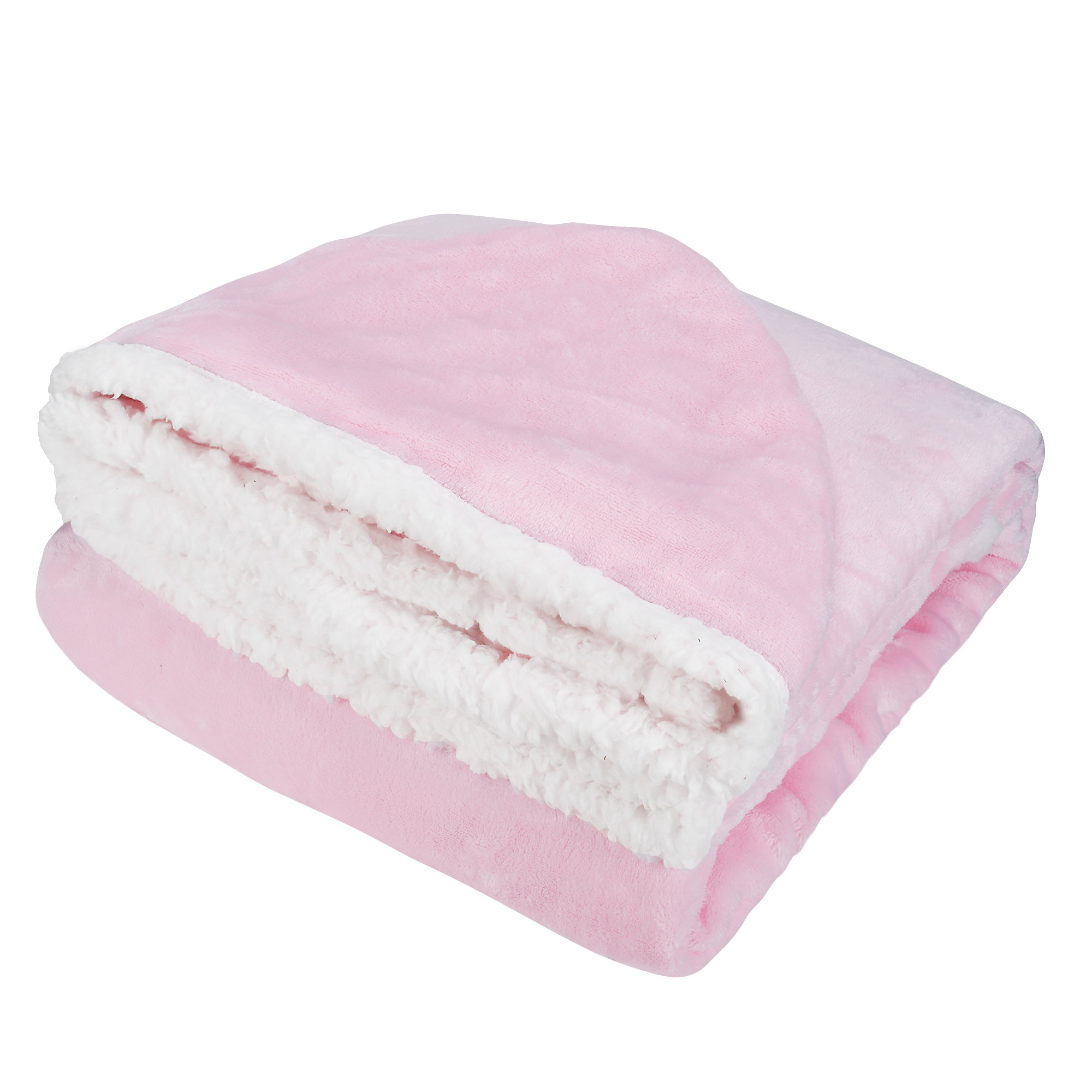 Catalonia Sherpa Fleece Throw Cape, Wearable Blanket Wrap with Hand