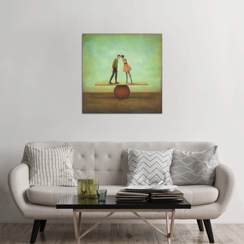Finding Equilibrium by Duy Huynh - Wrapped Canvas Painting, 45.72 cm H x 45.72 cm W x 1.91 cm D