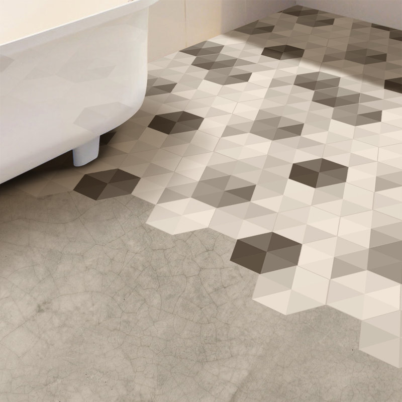 20cm W x 23cm L PVC Peel and Stick Mosaic Tile, 3 Packs