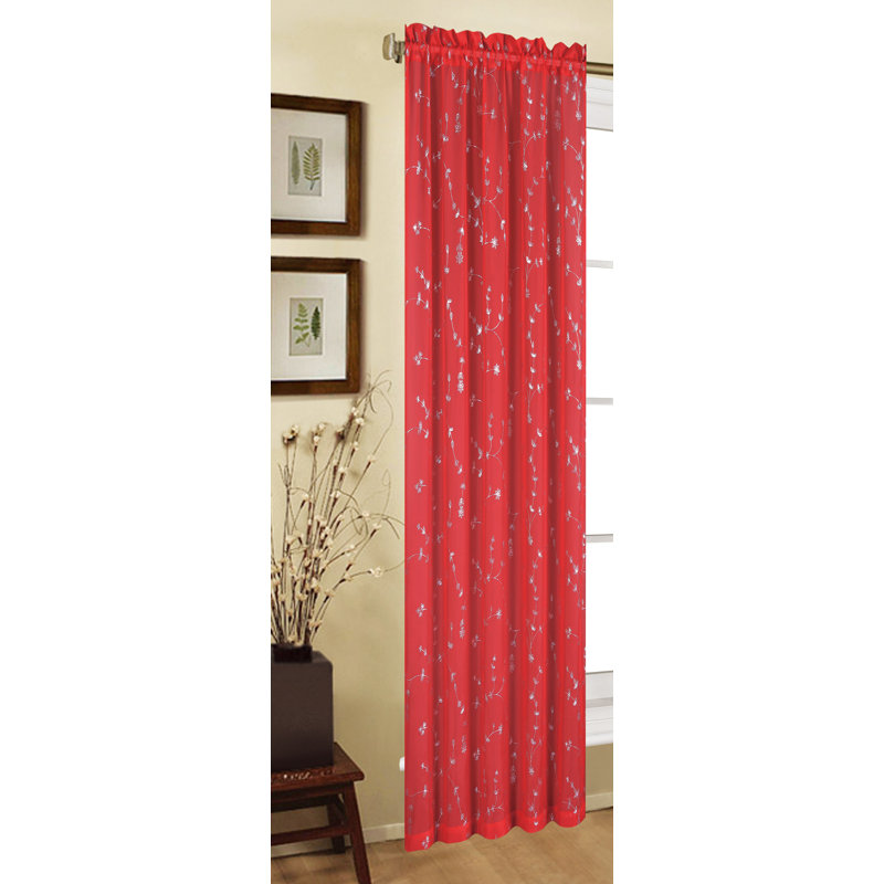 Adeleine Sheer Curtain Single Panel