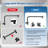 12" Shower Head, High Pressure 10-Spray Handheld Showerhead Rainfall Shower Head Combo, Adjustable  Extension Arm, 71" Hose-119691556