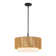  1-light Rattan Pendant Light With Diffuser 