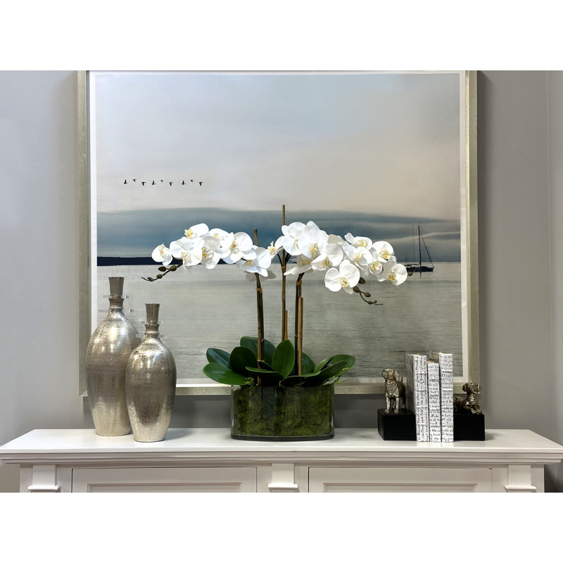 Organic Modern Orchid Arrangement