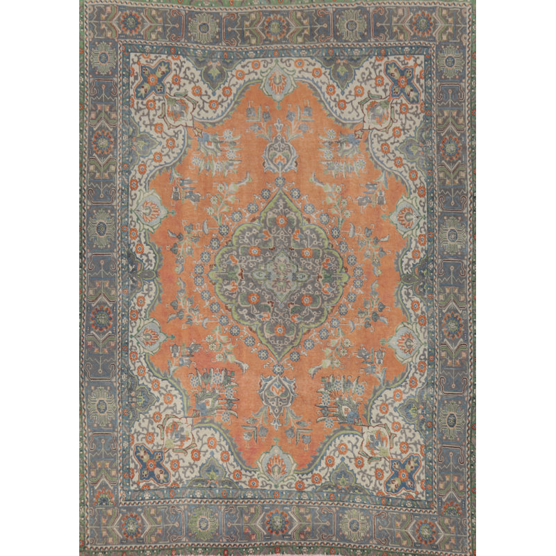 Tapis traditionnel en laine 10 x 13