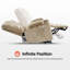 Fauteuil inclinable électrique Nihat Lay-179143089