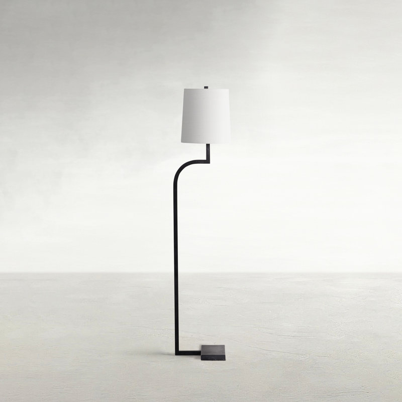 Hawthorne 53" Floor Lamp, Rusty Black, 100 W