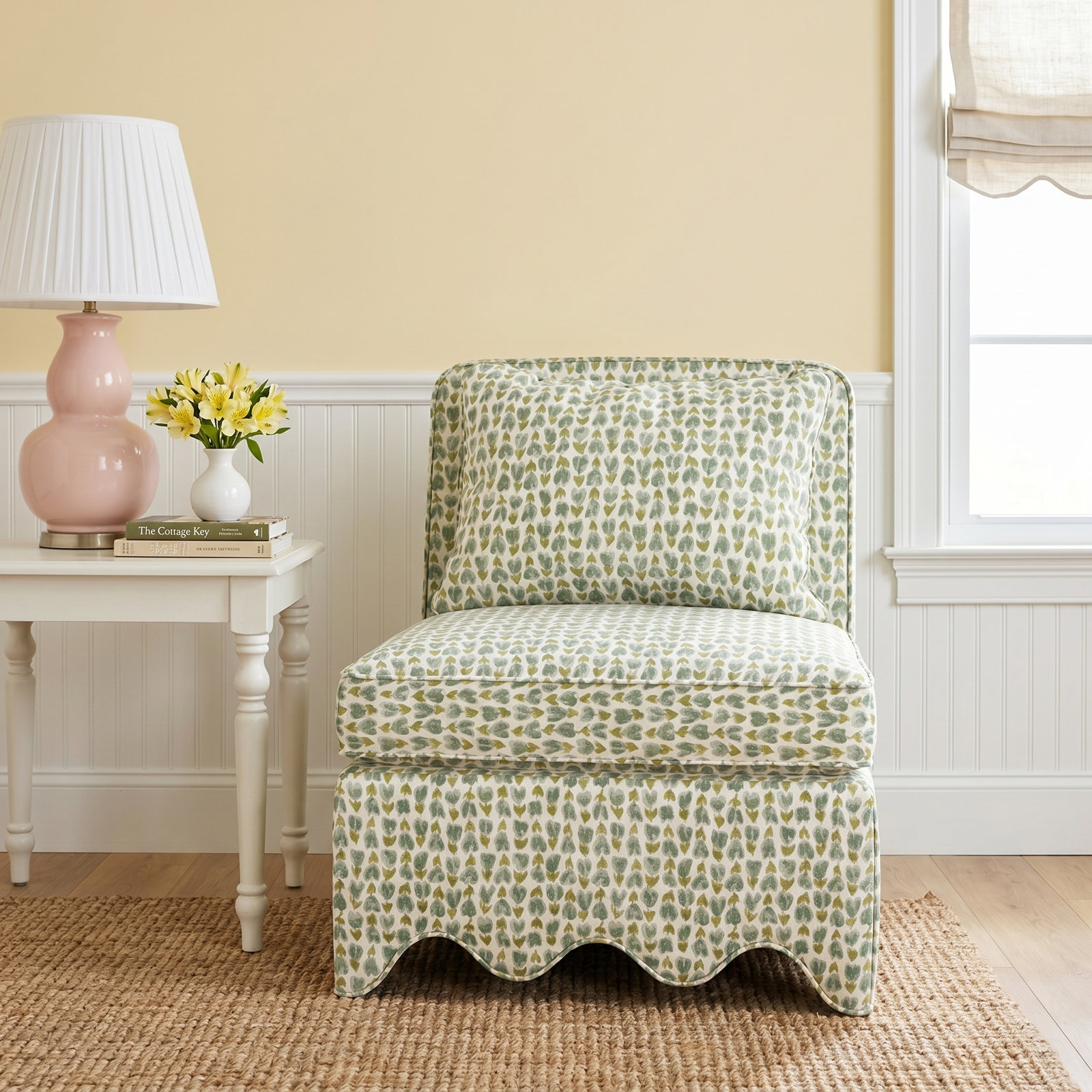 Artisan Upholstery Upholstered Slipper Chair