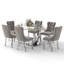 Kazandra 6 - Person Pedestal Dining Set-783204788-783204787-783204744