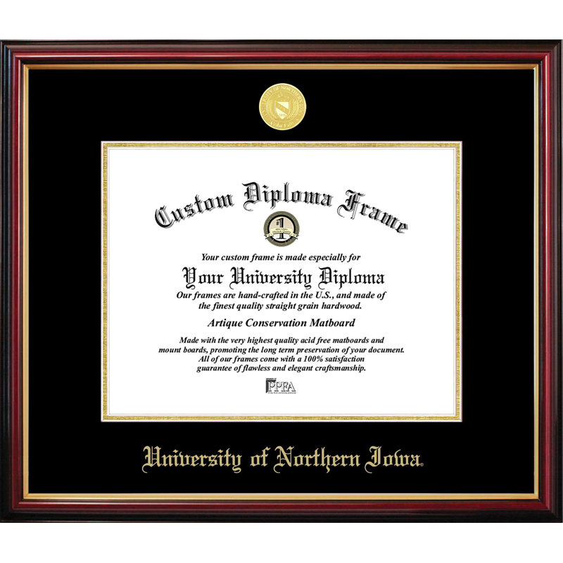 Cadre de diplôme Unviersity of Idaho Petite, NCAA Idaho , L 11 po x H 8,5 po