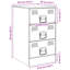 Raineri 34.5cm W Steel Bedside Table-1814779884-1833133326