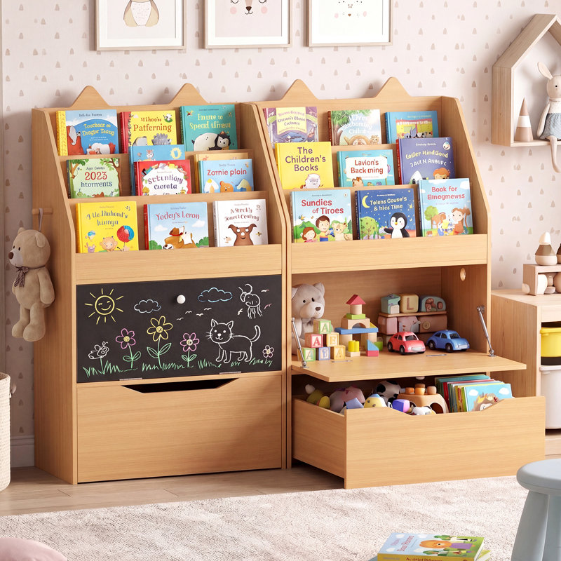 101 cm H x 30 cm W Bookcase, Brown