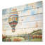 Peinture abstraite Corwin «Hot Air Balloon Illustration»-35513753-35513758