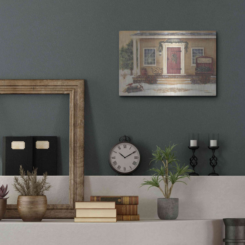 «New England Winter Day» par Pam Britton, H 12 po x l 16 po