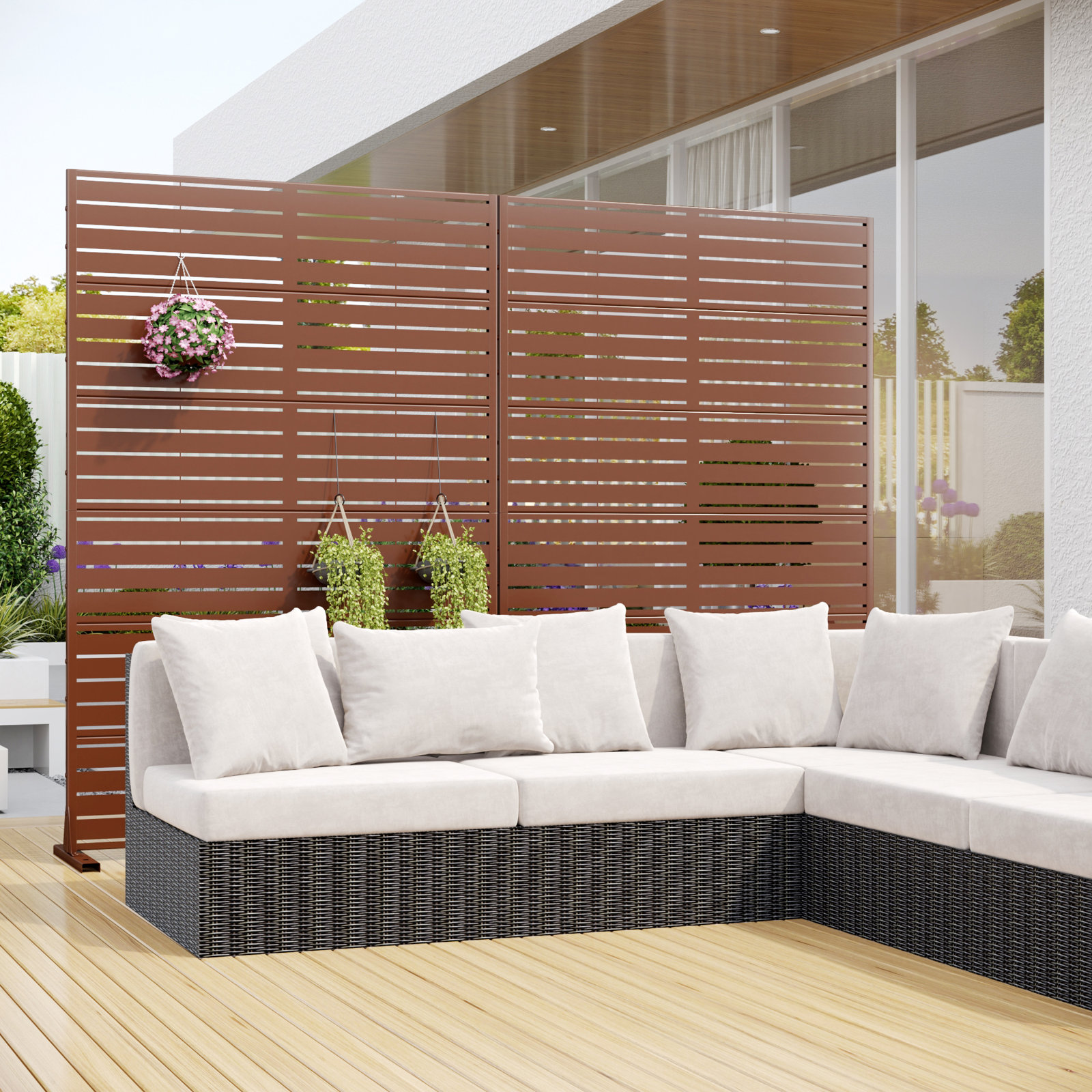 Privacy Screen, Brown