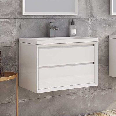 Senora 492 mm Single Vanity with Integrated Resin Basin