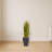 Sansevieria Artificial Plant in Slate Planter