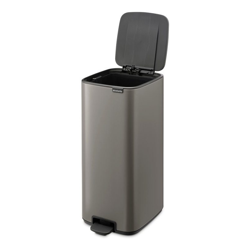 Poubelle à pédale Bo, 8 gallons (30 litres), Platine