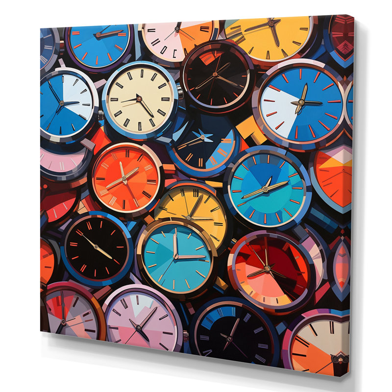 «Luxury Watches», art mural sur toile, Toile tendue, H 16 po x l 16 po x P 1 po