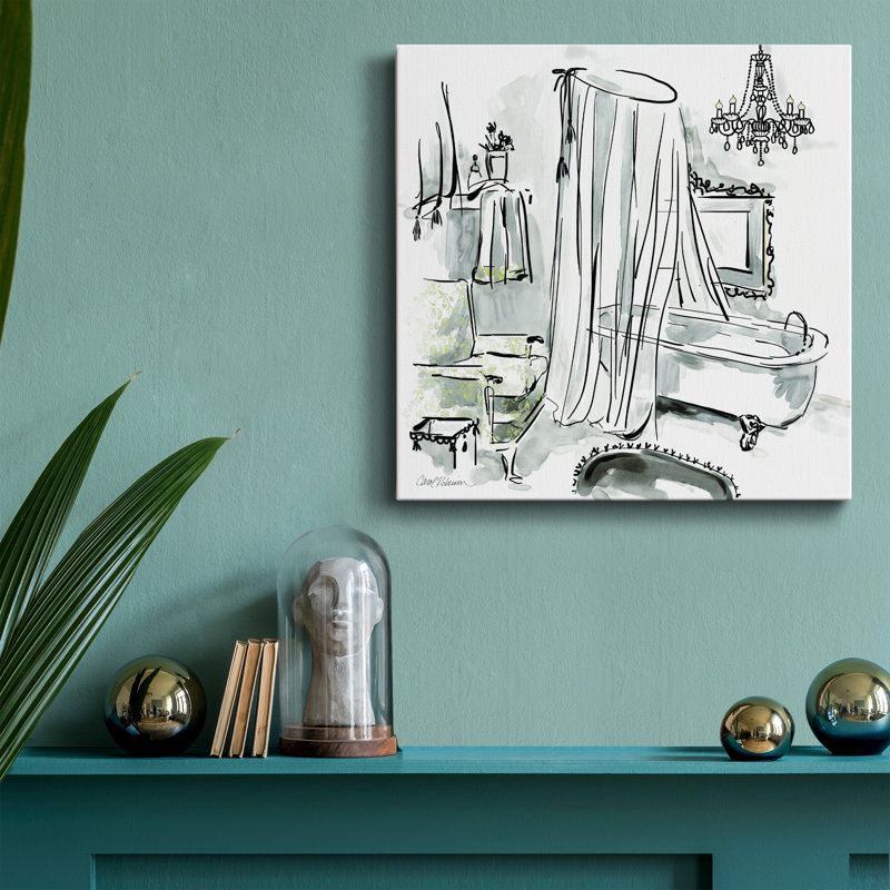 Toile opulente I-Premium Gallery - prête à accrocher, H 16 po x l 16 po x P 1 po
