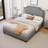 Button Tufted Velvet Upholstered Bed-5444237-5444272