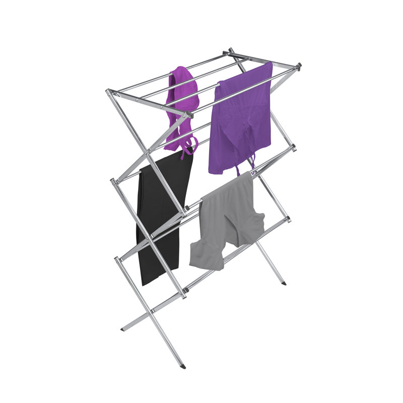 Steel Folding Drying Rack with 11 Bars, 29.53"