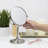 Acker Metal Round Mirror-818865397