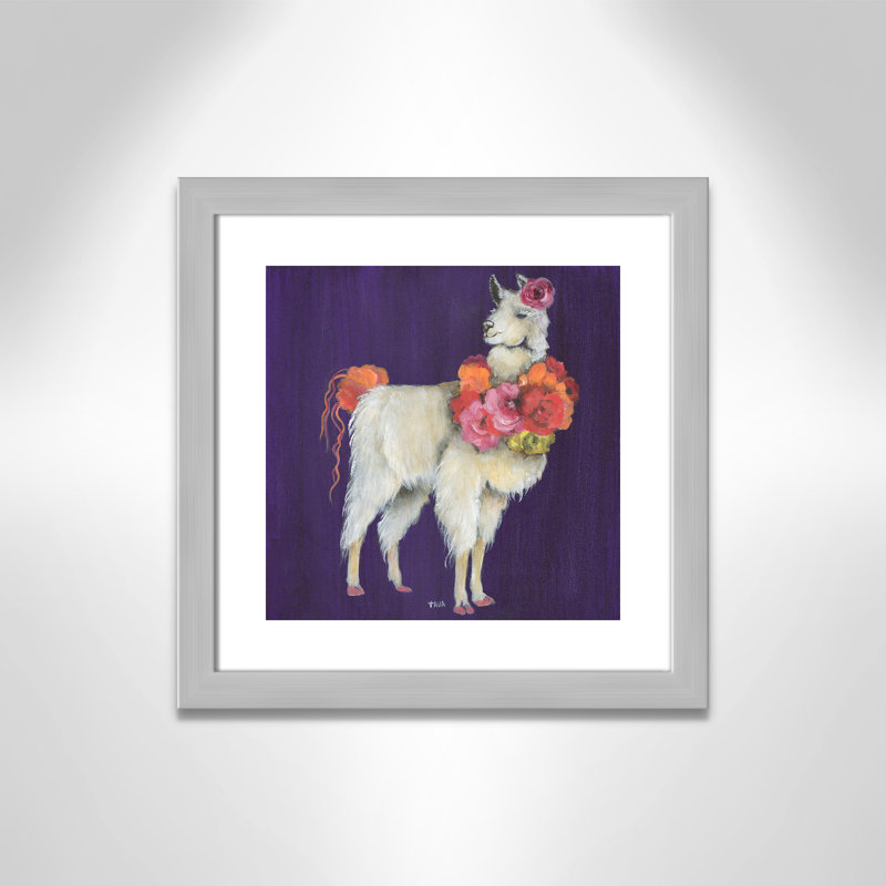 Art sur toile little, H 18 po x l 18 po x P 0,625 po, Cadre argenté