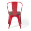 Lotie 44cm H Slat Back Stacking Side Chair-26297161