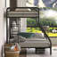 Bunk Bed with Built-in Ladder Included-326890793