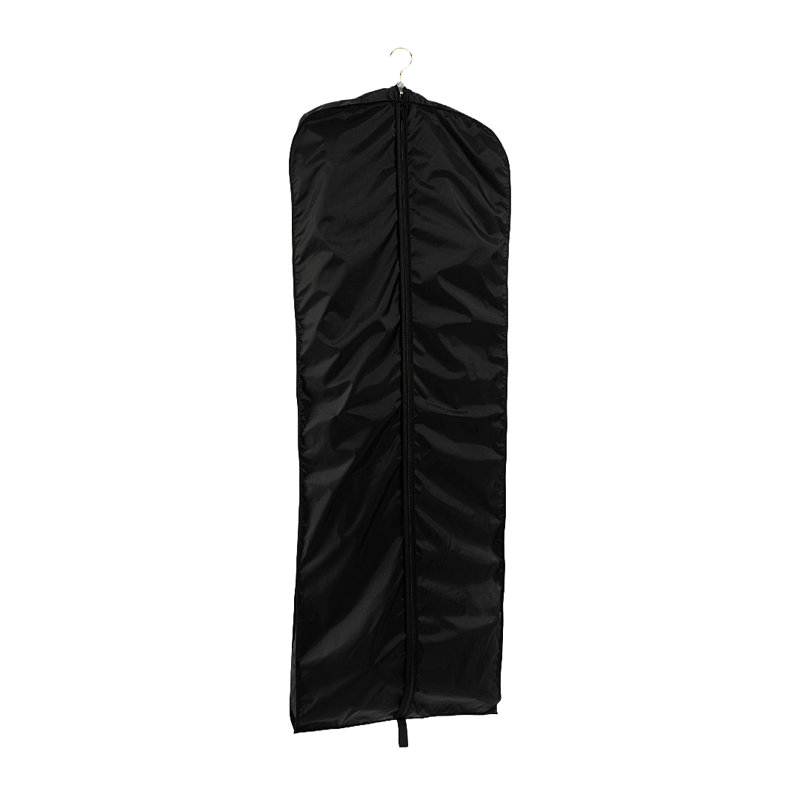 Sac à vêtements en nylon, Noir, noir, noir, noir, H 72 po x l 24 po x P 4 po