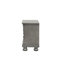 Table de chevet 2 tiroirs Meade, gris-351678315