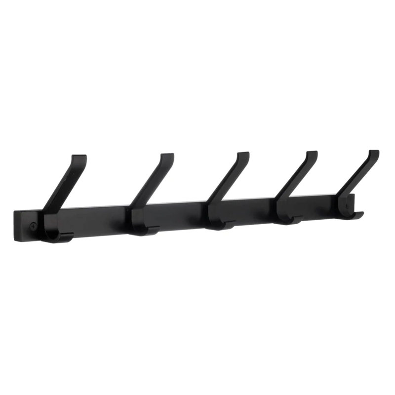 Wallmounted multi hook rack
