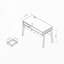 Bureau moderne pour bureau personnel