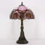Lampe de table en verre coloré Tiffany