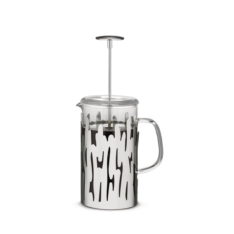 Barkoffee Press Filter Coffee Maker, Stainless Steel
