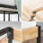 Graham Sleek Bed Frame with Solid Wood Headboard-21440702