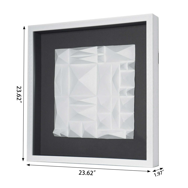 Handmade Modern Abstract Wall Decor on Resin