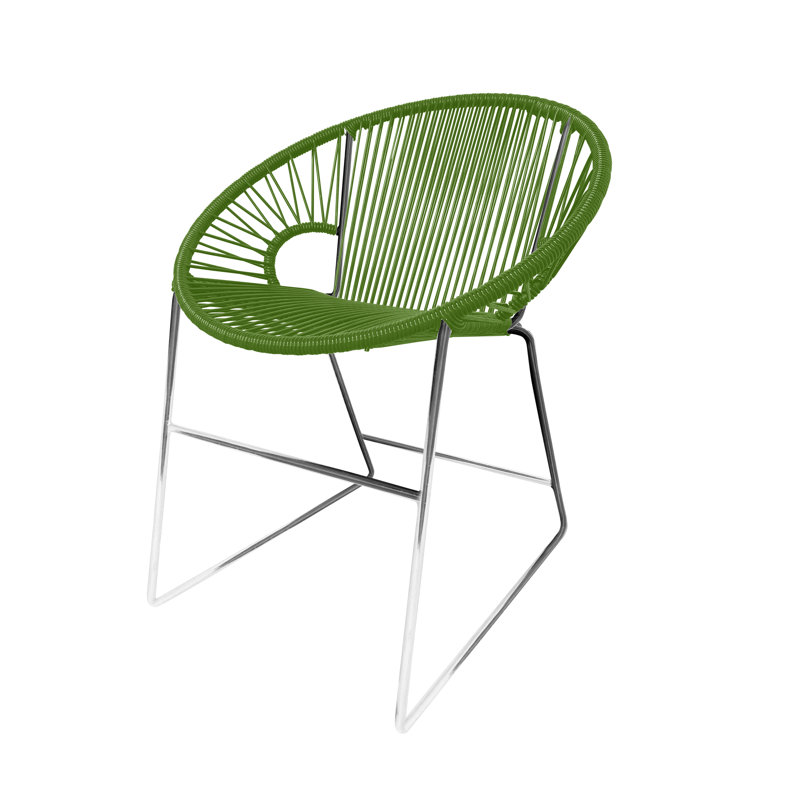 Chaise de patio Puerto, Cactus / chrome