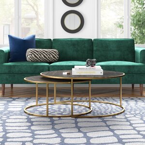 Solomon 2 Piece Coffee Table Set